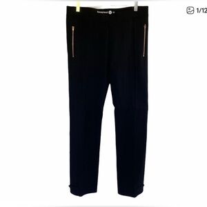 Betabrand Navy Yoga Dress Pant Trousers | Size M